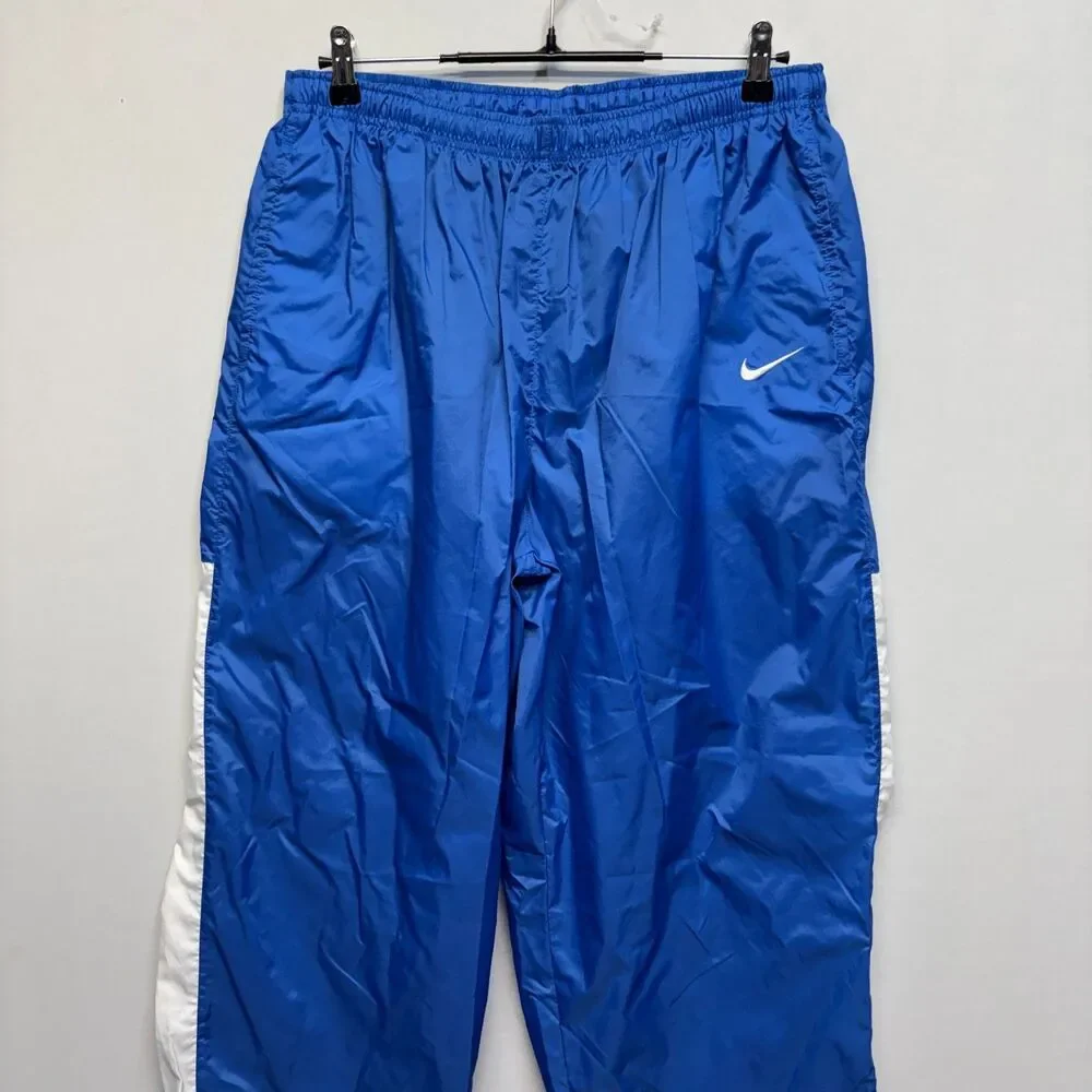 Vintage Nike Men Windbreaker Track Pants Size XXL 2XL 90s Y2K Hip Hop D121 -24